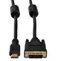 Akyga Kabel Akyga AK-AV AK-AV-11 (DVI-D M - HDMI M; 1,8m; kolor czarny)