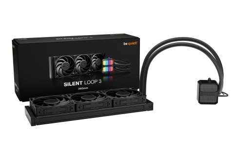 BE QUIET! Chłodzenie wodne BE QUIET! SILENT LOOP 3 - 360mm BW025 BE QUIET! Chłodzenie wodne BE QUIET! SILENT LOOP 3 - 360mm BW025