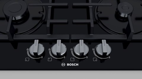 BOSCH Płyta gazowa BOSCH PNH6B6B90 żeliwne ruszta, palnik typu WOK BOSCH Płyta gazowa BOSCH PNH6B6B90 żeliwne ruszta, palnik typu WOK