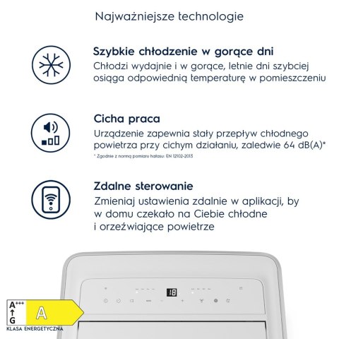Electrolux Klimatyzator przenośny ELECTROLUX EXP34U339CW Electrolux Klimatyzator przenośny ELECTROLUX EXP34U339CW