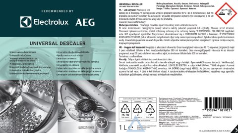 Electrolux Uniwersalny odkamieczniacz ELECTROLUX M3KCD202 Electrolux Uniwersalny odkamieczniacz ELECTROLUX M3KCD202