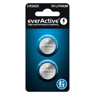 EverActive EVERACTIVE BATERIE LITOWE MINI CR2025 BLISTER 2SZT. CR20252BL