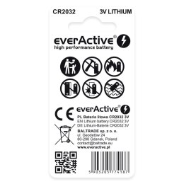 EverActive EVERACTIVE BATERIE LITOWE MINI CR2032 BLISTER 2SZT. CR20322BL