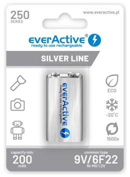 EverActive Zestaw akumulatorków everActive EVHRL22-250 (250 mAh ; Ni-MH)