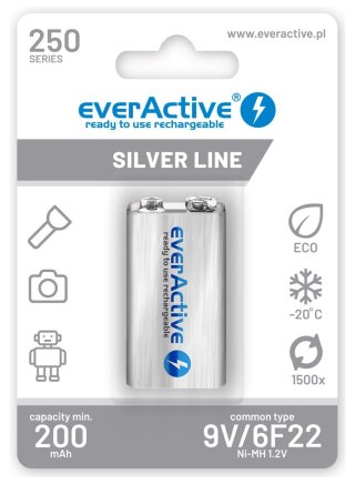 EverActive Zestaw akumulatorków everActive EVHRL22-250 (250 mAh ; Ni-MH)