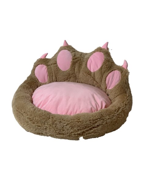 Go Gift GO GIFT Pazury Legowisko dla psa i kota - camel - 75x75 cm Go Gift GO GIFT Pazury Legowisko dla psa i kota - camel - 75x75 cm