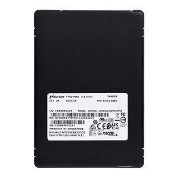 Micron Dysk SSD Micron 7400 PRO 7.68TB U.3 (7mm) NVMe Gen4 MTFDKCB7T6TDZ-1AZ1ZABYY (DWPD 1) Tray