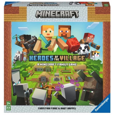 Ravensburger RAV gra Minecraft dla dzieci Uratuj wioskę 20936