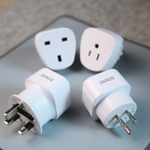 SAVIO ADAPTER PODRÓŻNY, GNIAZDO US - WTYK EU AP-01 SAVIO ADAPTER PODRÓŻNY, GNIAZDO US - WTYK EU AP-01