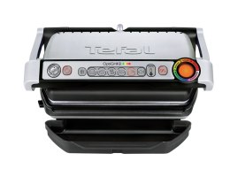 Tefal Grill Tefal OptiGrill GC712D34 (stołowy-zamknięty; 2000W; kolor inox) (WYPRZEDAŻ)