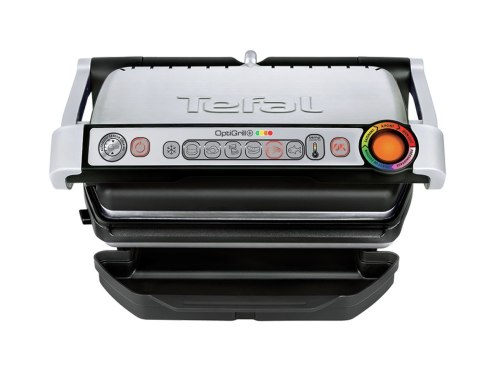 Tefal Grill Tefal OptiGrill GC712D34 (stołowy-zamknięty; 2000W; kolor inox) (WYPRZEDAŻ) Tefal Grill Tefal OptiGrill GC712D34 (stołowy-zamknięty; 2000W; kolor inox) (WYPRZEDAŻ)