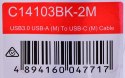UNITEK UNITEK KABEL USB 3.1 TYP-A - TYP-C M/M 2M