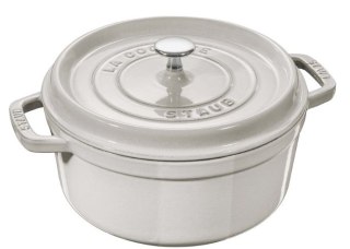ZWILLING Garnek żeliwny okrągły STAUB 40501-409-0 - biała trufla 1.7 ltr (WYPRZEDAŻ)