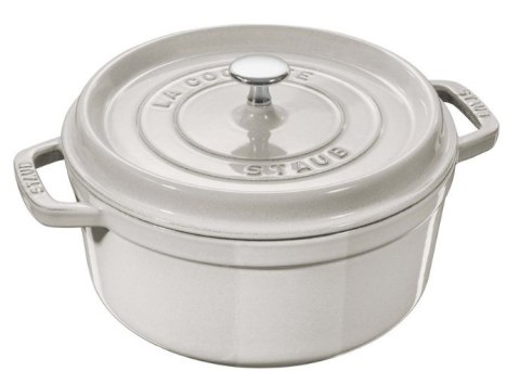 ZWILLING Garnek żeliwny okrągły STAUB 40501-409-0 - biała trufla 1.7 ltr (WYPRZEDAŻ) ZWILLING Garnek żeliwny okrągły STAUB 40501-409-0 - biała trufla 1.7 ltr (WYPRZEDAŻ)