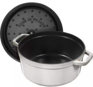 ZWILLING Garnek żeliwny okrągły STAUB 40501-409-0 - biała trufla 1.7 ltr (WYPRZEDAŻ)