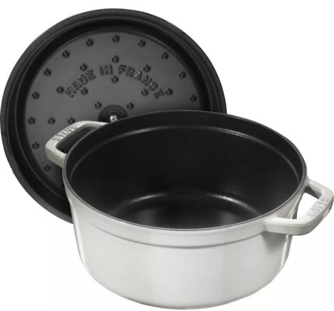 ZWILLING Garnek żeliwny okrągły STAUB 40501-409-0 - biała trufla 1.7 ltr (WYPRZEDAŻ) ZWILLING Garnek żeliwny okrągły STAUB 40501-409-0 - biała trufla 1.7 ltr (WYPRZEDAŻ)