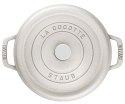 ZWILLING Garnek żeliwny okrągły STAUB 40501-409-0 - biała trufla 1.7 ltr (WYPRZEDAŻ)