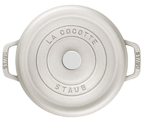 ZWILLING Garnek żeliwny okrągły STAUB 40501-409-0 - biała trufla 1.7 ltr (WYPRZEDAŻ) ZWILLING Garnek żeliwny okrągły STAUB 40501-409-0 - biała trufla 1.7 ltr (WYPRZEDAŻ)