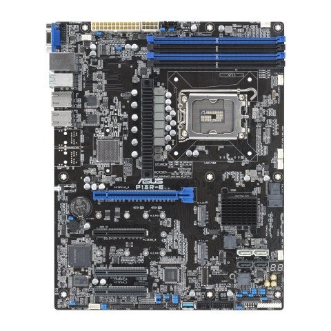 ASUS Płyta główna Asus P13R-E 1x LGA1700 Intel Xeon E-24XX C266 (4xDIMM, 8x SATA, 2xM.2, 2x1GbE, ASMB11-iKVM, ATX)