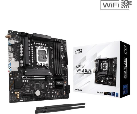 Asrock Płyta główna ASRock B860M Pro-A WiFi Asrock Płyta główna ASRock B860M Pro-A WiFi