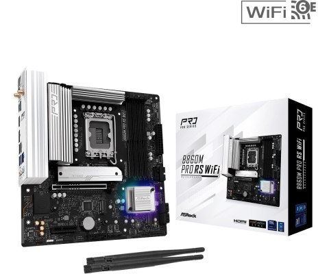 Asrock Płyta główna ASRock B860M Pro RS WiFi Asrock Płyta główna ASRock B860M Pro RS WiFi