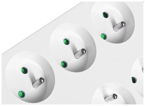 EATON Listwa przeciwprzepięciowa EATON PB6F (6 x UTE; 10 A; kolor biały)