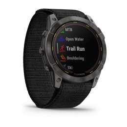 Garmin Zegarek sportowy Garmin Enduro 2 Solar 35mm Black Carbon Gray DLC Ti Ultrafit Band Szary