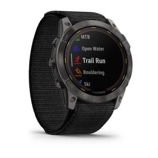 Garmin Zegarek sportowy Garmin Enduro 2 Solar Black Carbon Gray DLC Ti Ultrafit Band