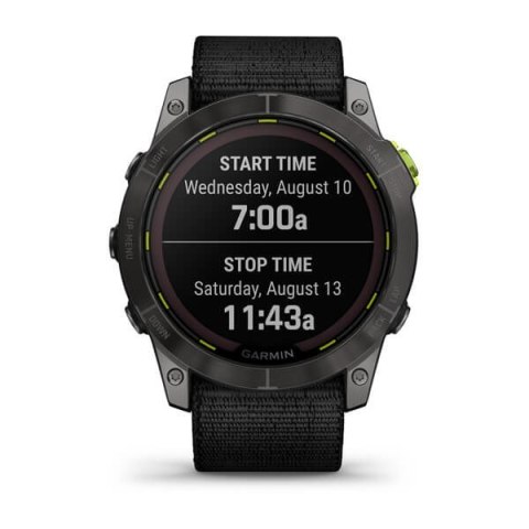 Garmin Zegarek sportowy Garmin Enduro 2 Solar Black Carbon Gray DLC Ti Ultrafit Band Garmin Zegarek sportowy Garmin Enduro 2 Solar Black Carbon Gray DLC Ti Ultrafit Band
