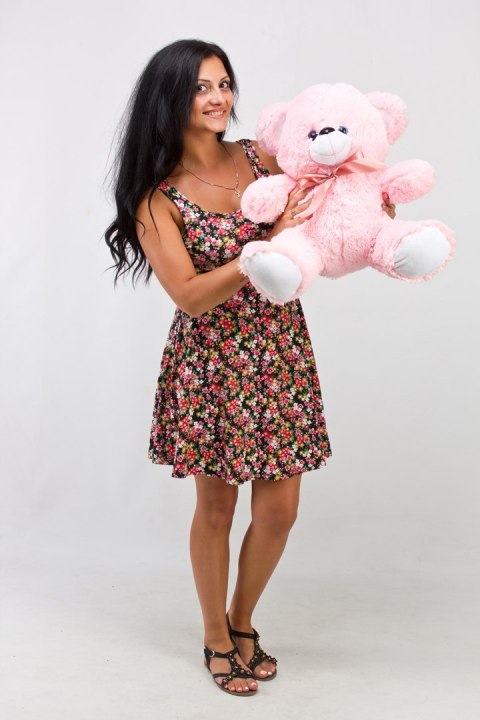 Go Gift Miś TOMMY 65cm różowy Go Gift Miś TOMMY 65cm różowy