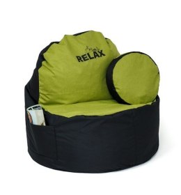 Go Gift Pufa worek sako COFFEE czarny-oliwka XXL 120x80