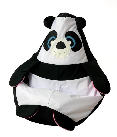 Go Gift Pufa worek sako PANDA czarny-biały XL 130x90