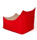 Go Gift Pufa worek sako TRON czerwony-beżowy XXL 140x90