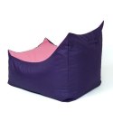 Go Gift Pufa worek sako TRON fioletowy-różowy XXL 140x90