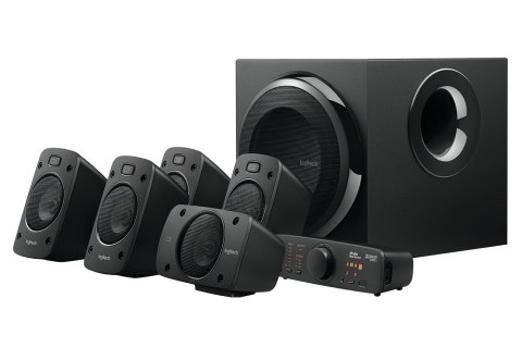 Logitech Zestaw głośników Logitech Z-906 980-000468 (5.1; kolor czarny) Logitech Zestaw głośników Logitech Z-906 980-000468 (5.1; kolor czarny)
