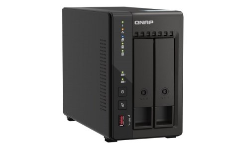 QNAP Qnap TS-253E-8G, Tower, 2 x 2.5"/3.5" SATA, Intel Celeron J6412 4C/4T, 8 GB DDR4 onboard not expandable, 2 x 2.5GbE, External ad QNAP Qnap TS-253E-8G, Tower, 2 x 2.5"/3.5" SATA, Intel Celeron J6412 4C/4T, 8 GB DDR4 onboard not expandable, 2 x 2.5GbE, External ad