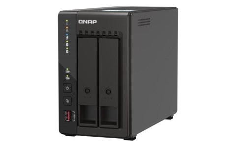 QNAP Qnap TS-253E-8G, Tower, 2 x 2.5"/3.5" SATA, Intel Celeron J6412 4C/4T, 8 GB DDR4 onboard not expandable, 2 x 2.5GbE, External ad QNAP Qnap TS-253E-8G, Tower, 2 x 2.5"/3.5" SATA, Intel Celeron J6412 4C/4T, 8 GB DDR4 onboard not expandable, 2 x 2.5GbE, External ad