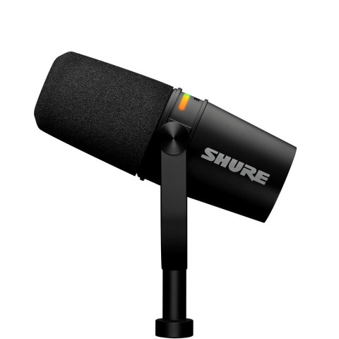 SHURE Shure MV7+-K - Mikrofon lektorski/wokalny ze złączem XLR/USB-C Czarny SHURE Shure MV7+-K - Mikrofon lektorski/wokalny ze złączem XLR/USB-C Czarny