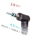 Akyga Zasilacz sieciowy Akyga AK-ND-26 do notebooka Compaq, HP (19,5 V; 4,62 A; 90W; 4.5 mm x 3 mm)