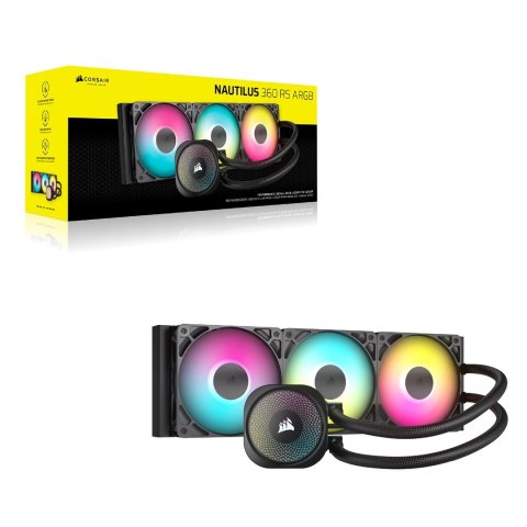Corsair CORSAIR NAUTILUS 360 ARGB, 360mm Radiator, Liquid CPU Cooler Corsair CORSAIR NAUTILUS 360 ARGB, 360mm Radiator, Liquid CPU Cooler