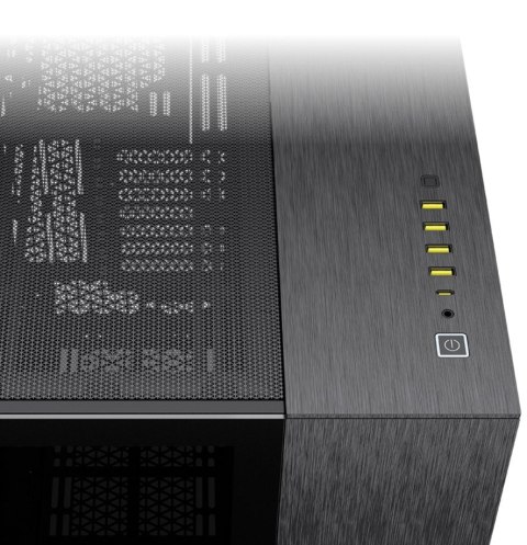 Corsair Corsair 6500X Tempered Glass Mid-Tower Black/Obsidi Corsair Corsair 6500X Tempered Glass Mid-Tower Black/Obsidi