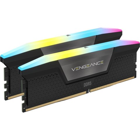 Corsair Pamięć Corsair Vengeance RGB, DDR5, 96 GB, 6000MHz, CL30 Corsair Pamięć Corsair Vengeance RGB, DDR5, 96 GB, 6000MHz, CL30