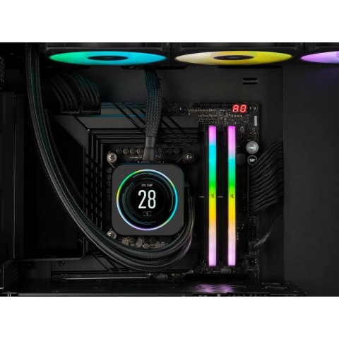 Corsair Pamięć Corsair Vengeance RGB, DDR5, 96 GB, 6000MHz, CL30 Corsair Pamięć Corsair Vengeance RGB, DDR5, 96 GB, 6000MHz, CL30