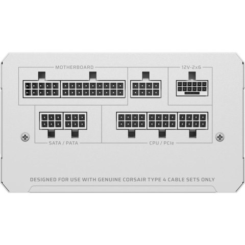 Corsair Zasilacz Corsair RM1000e 2025 White 1000W ATX 3.1 Corsair Zasilacz Corsair RM1000e 2025 White 1000W ATX 3.1