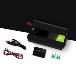 Green Cell GREEN CELL PRZETWORNICA INV02DE 24V-230V 300W/600W MODYFIKOWANA SINUSOIDA