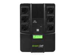 Green Cell GREEN CELL ZASILACZ AWARYJNY UPS07 AIO 800VA 480W