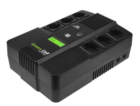 Green Cell GREEN CELL ZASILACZ AWARYJNY UPS07 AIO 800VA 480W
