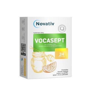 MEDICINAE Novativ Vocasept 24 pastylki do ssania