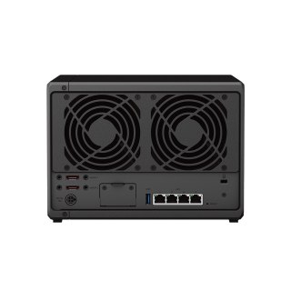 Synology NAS Synology DS1522+; Tower; 5x (3.5" SATA HDD); AMD Ryzen R1600; 8 GB DDR4 ECC SODIMM (max. 32GB), 4 x 1GbE RJ-45