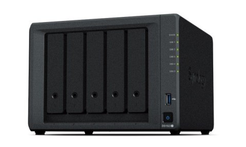 Synology NAS Synology DS1522+; Tower; 5x (3.5" SATA HDD); AMD Ryzen R1600; 8 GB DDR4 ECC SODIMM (max. 32GB), 4 x 1GbE RJ-45 Synology NAS Synology DS1522+; Tower; 5x (3.5" SATA HDD); AMD Ryzen R1600; 8 GB DDR4 ECC SODIMM (max. 32GB), 4 x 1GbE RJ-45